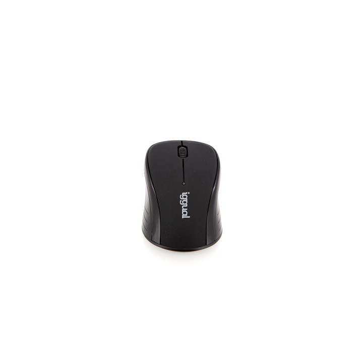Iggual ratón ambidextro RF inalámbrico 1600 DPI Negro