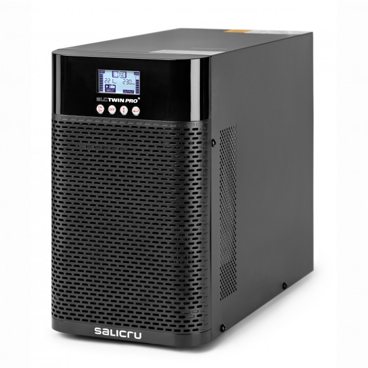 Salicru SLC Twin Pro USB, 3000 VA, 2700 W Negro