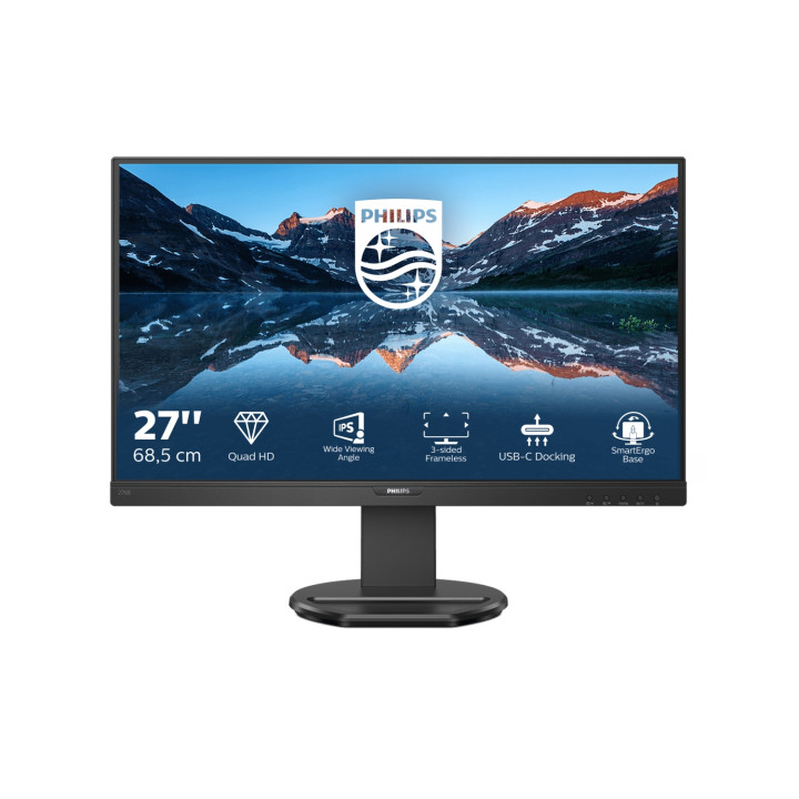 Philips B Line LED display 68,6 cm 27P 2560 x 1440 Pixeles Quad HD Negro