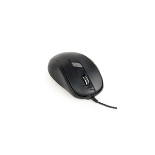 Gembird MUS-6B-01 Raton ambidextro usb tipo a optico 1600dpi negro