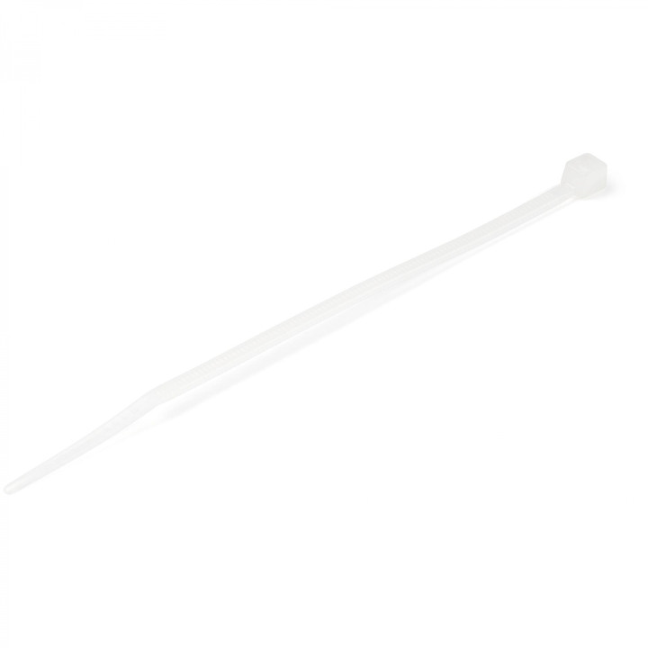 StarTech.com Bridas de 10cm para cables - 2 mm de ancho, 22 mm de diámetro, soportan 8 kg de tensión, de nylon, cierre