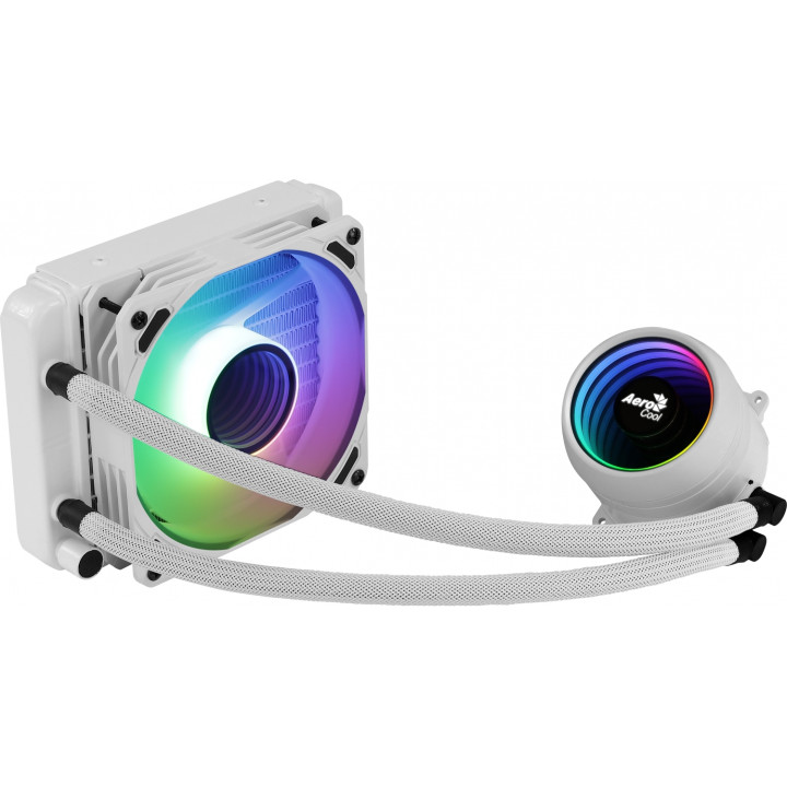 Aerocool Mirage L120 Refrigeracion liquida cpu agua y freon blanco