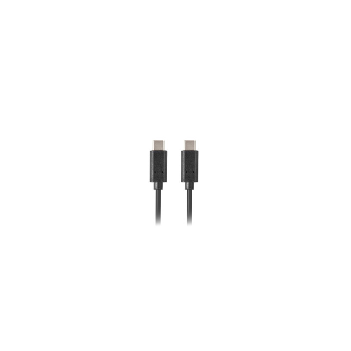 Lanberg CA-CMCM-10CU-0018-BK cable USB 1,8 m USB 2.0 USB C Negro