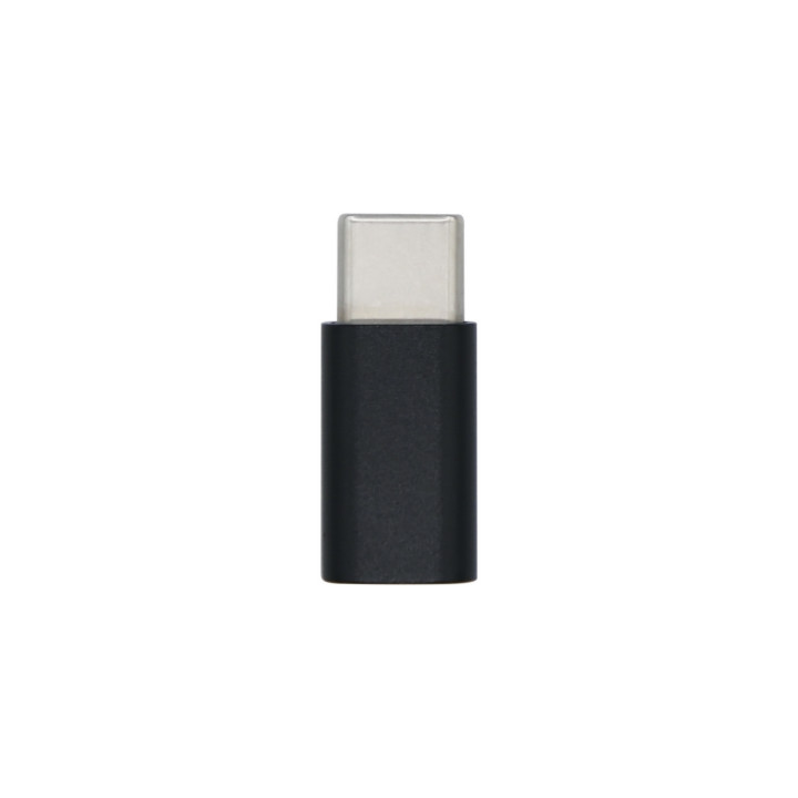 Aisens Mini adaptador usb 2.0 tipo-c macho a Micro usb-b hembra negro