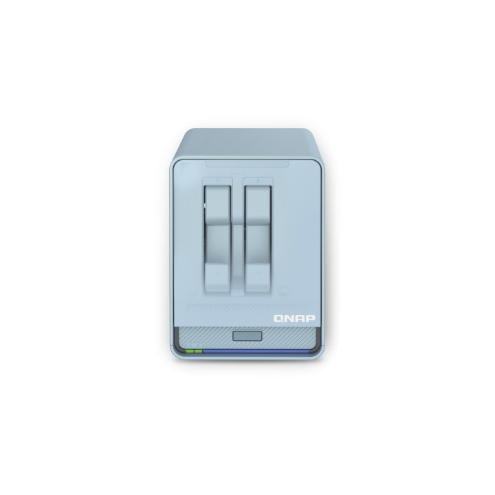 QNAP QMiroPlus-201W NAS Escritorio Ethernet Azul J4125