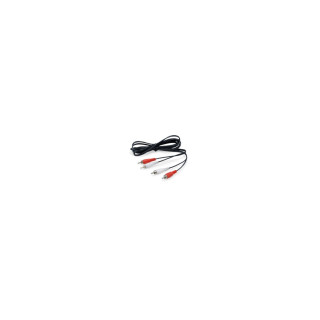 EQUIP cable de audio 2 x RCA Macho/2 x RCA Macho 2,5 m Negro