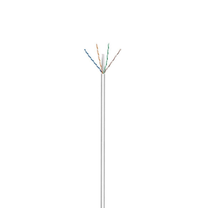 EWENT cable de red Cat6 U/UTP (UTP) 305 m Gris