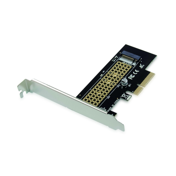 CONCEPTRONIC tarjeta y adaptador de interfaz Interno M.2 Negro, Acero inoxidable