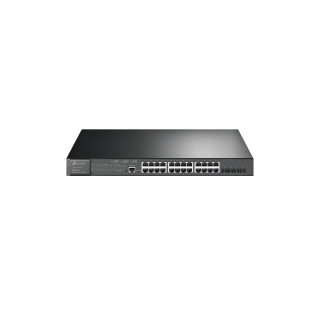 TP-LINK Switch gestionado L2+ gigabit ethernet (10/100/1000) PoE negro