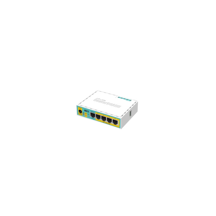 Mikrotik hEX PoE lite router Ethernet rápido Blanco