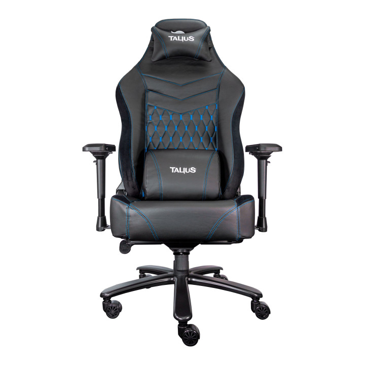 TALIUS MAMUT Silla Gaming Asiento acolchado Negro, Azul