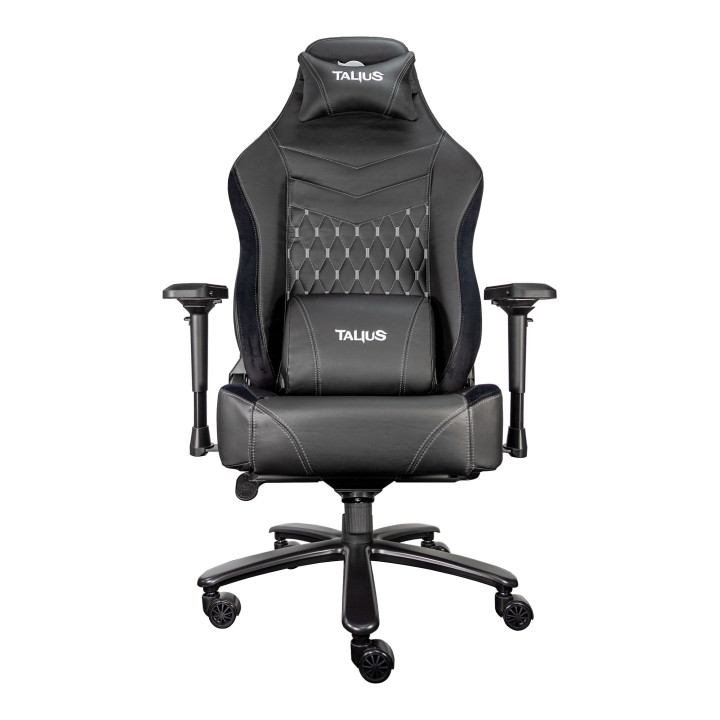 TALIUS MAMUT Silla Gaming Asiento acolchado Negro, Gris