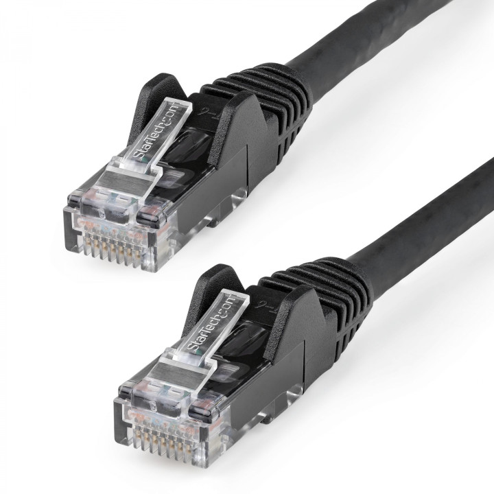 StarTech.com Cable de red RJ-45 Cat6 U/UTP (UTP) 0,5 m Negro
