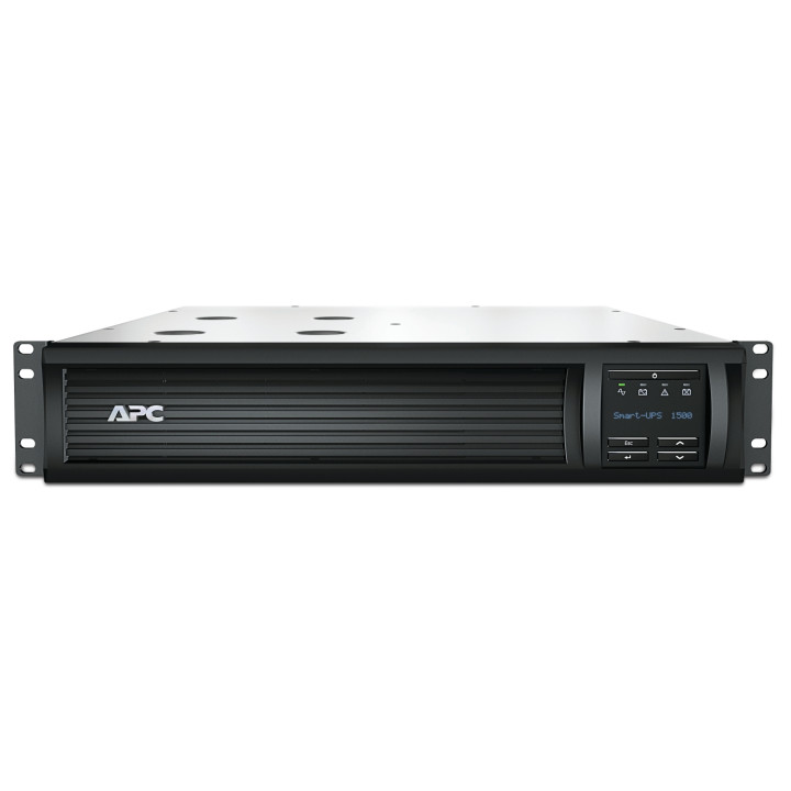 APC Smart-UPS LÍ­nea interactiva 1500VA, 1000 W, 4 salidas AC 2U Negro