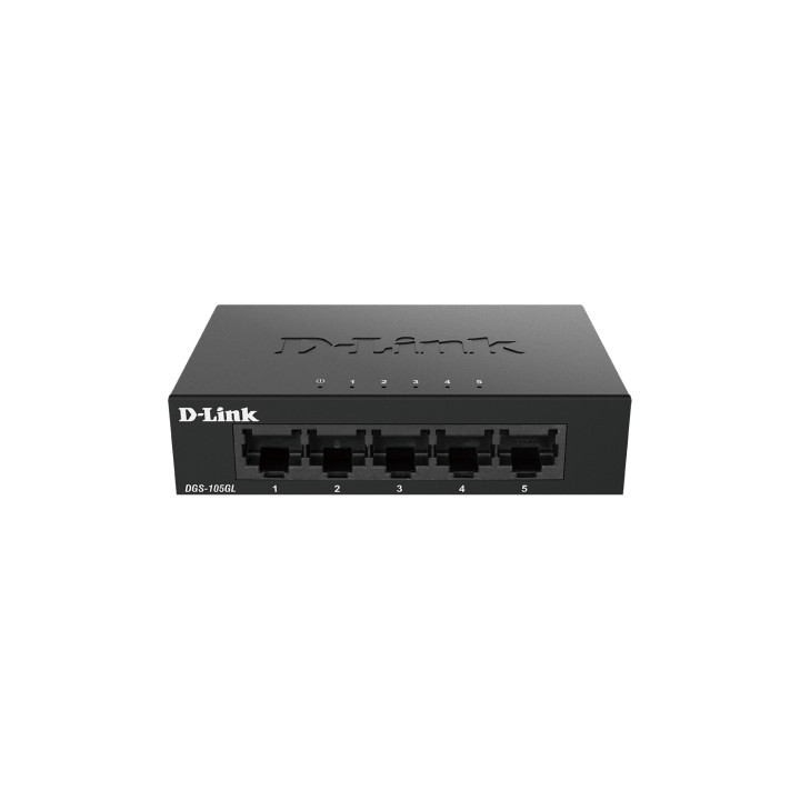 D-Link switch No administrado Gigabit Ethernet (10/100/1000) Negro