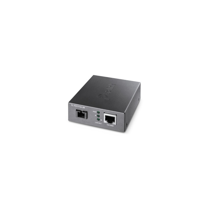 TP-LINK convertidor de medio 100 Mbit/s Monomodo Negro