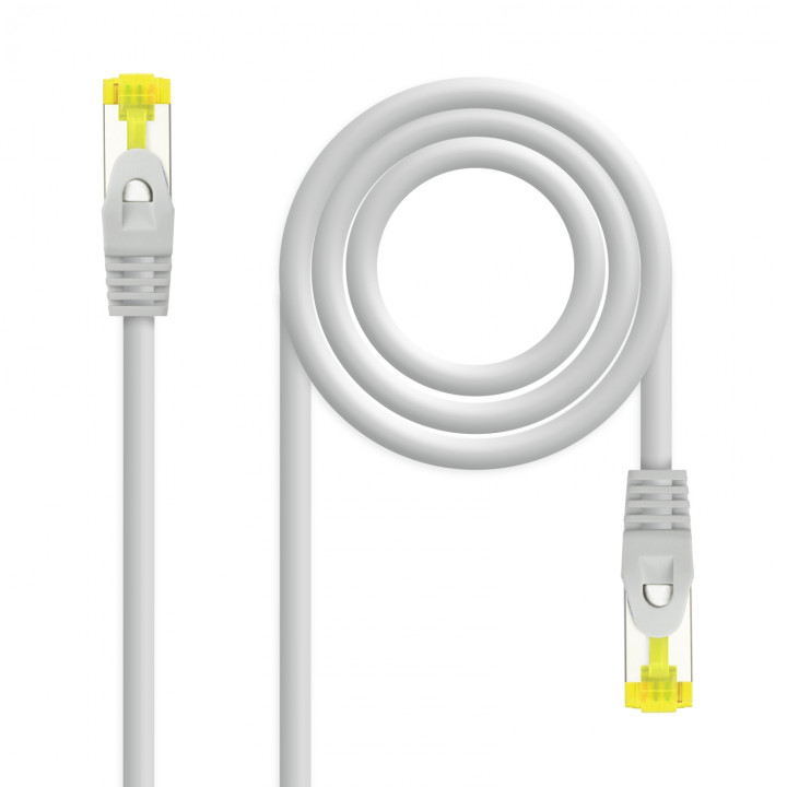 Nanocable Latiguillo de red rj45 cat6a LSZH SF/UTP (S-FTP) 1.5m gris