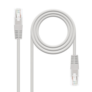 Nanocable Latiguillo de red RJ45 Cat.6 U/UTP (UTP) AWG24 1.5m gris