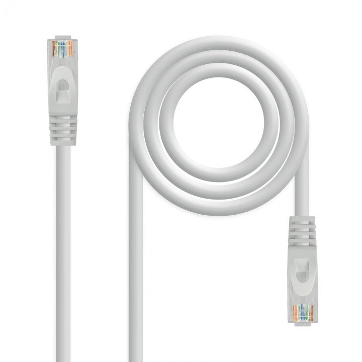 Nanocable Latiguillo de red rj45 CAT.6A AWG24 U/UTP (UTP) 1.5m gris