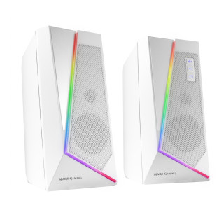 Mars Gaming MS7 altavoz Inalámbrico y alámbrico 20 W Blanco