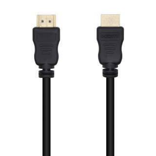 AISENS Cable HDMI V1.4 Alta Velocidad 14+1 CCS, A/M-A/M, Negro, 1.0m