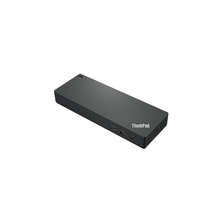 Lenovo 40B00300EU base para portátil y replicador de puertos Alámbrico Thunderbolt 4 Negro, Rojo