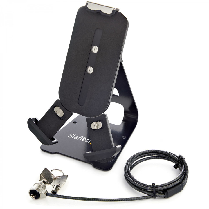 StarTech.com Soporte Seguro para Tablet con Cable de Seguridad con Candado K-Slot - Base para Tablets de 7,9 a 13...