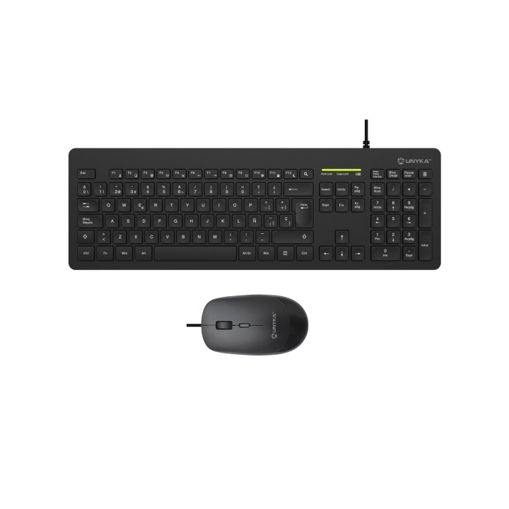 UNYKAch Kit Teclado + Ratón Combo Pro MK211 Slim