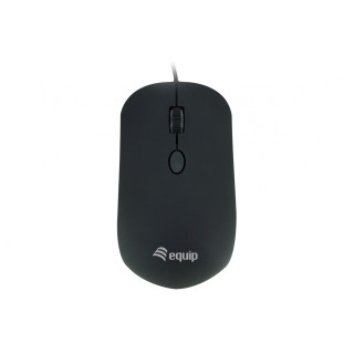 Equip 245114 ratón Ambidextro USB tipo A Í“ptico 1600 DPI