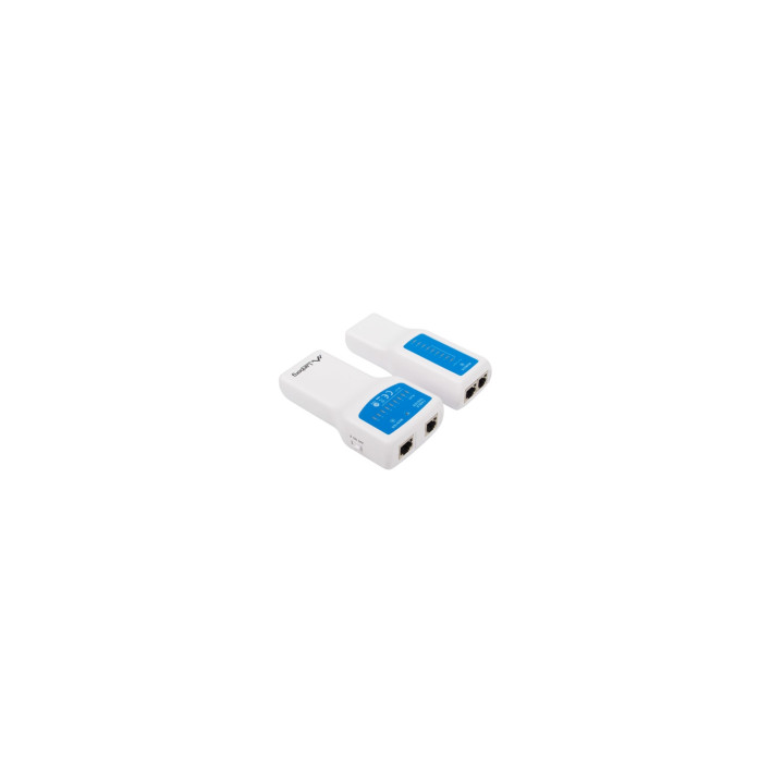Lanberg NT-0402 comprobador de cables de red Comprobador de alimentación PoE Azul, Blanco