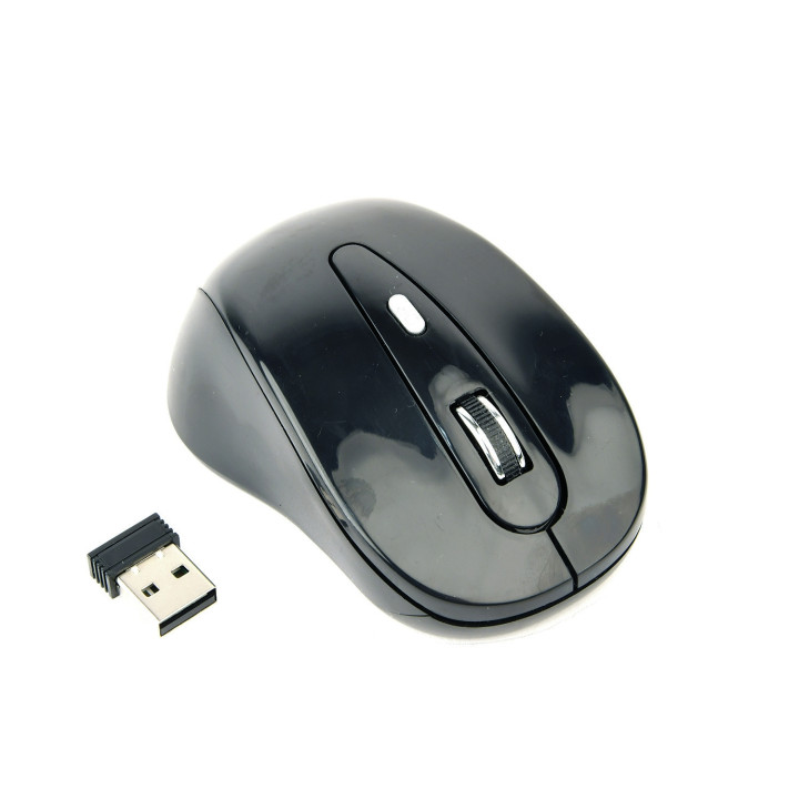 Gembird MUSW-6B-01 ratón mano derecha RF inalámbrico Í“ptico 1600 DPI