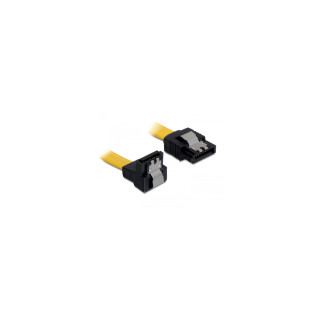 DeLOCK 0.7m SATA M/M cable de SATA 0,7 m Amarillo
