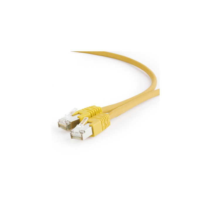 Gembird PP6A-LSZHCU-Y-2M cable de red Amarillo Cat6 S/FTP (S-STP)