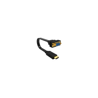 Ewent EW9869 video cable adapter 0.15 m HDMI Type A (Standard) VGA (D-Sub) Black