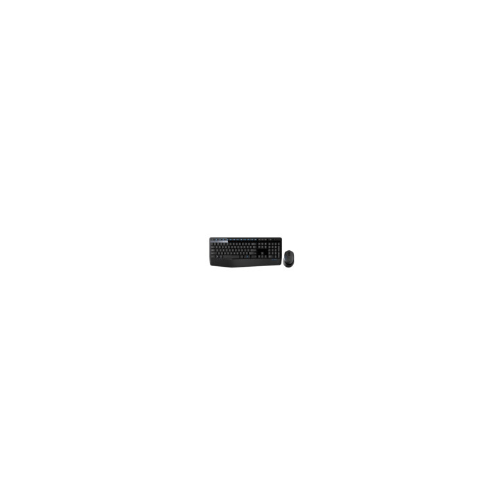 Logitech Wireless Combo MK345 teclado USB QWERTY Inglés Negro