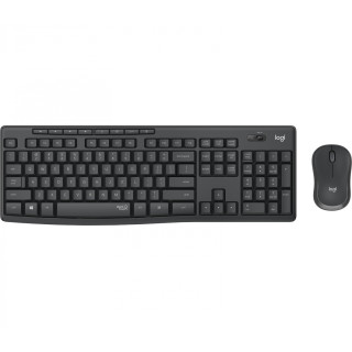 Logitech MK295 Silent Wireless Combo teclado RF inalámbrico Portugués Grafito