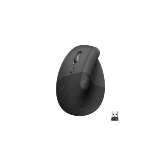 Logitech Lift ratón Izquierda RF Wireless + Bluetooth Optico 4000 DPI