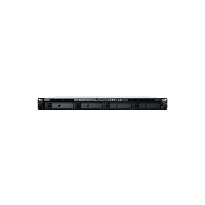 Synology RackStation RS422+ servidor de almacenamiento NAS Bastidor (1U) Ethernet Negro R1600