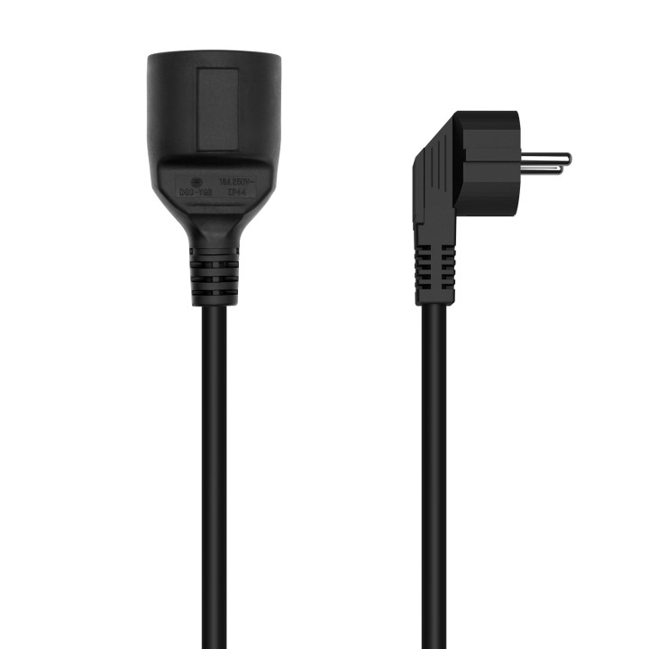 AISENS A132-0602 base múltiple 5 m 1 salidas AC Interior Negro