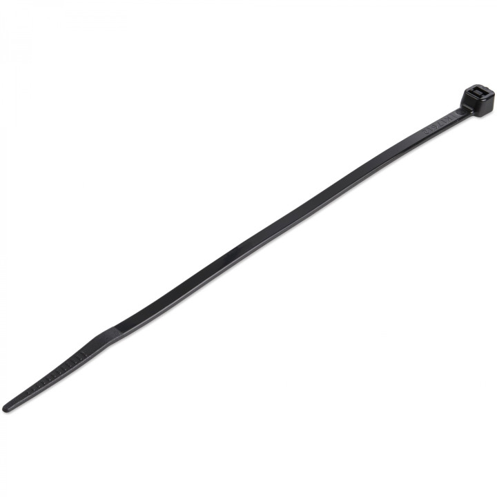 StarTech.com Bridas de 15cm para cables - 3 mm de ancho, 39 mm de diámetro, soportan 18 kg de tensión, de nylon, cierre