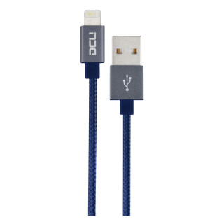 DCU Advance Tecnologic 34101250 cable de conector Lightning 1 m Azul