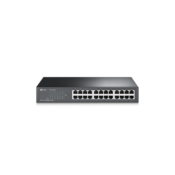 TP-Link TL-SF1024D switch No administrado Fast Ethernet (10/100) Negro