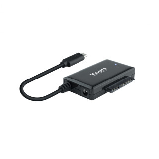 TooQ TQHDA-02C base de conexión para disco duro USB 3.2 Gen 1 (3.1 Gen 1) Type-C Negro