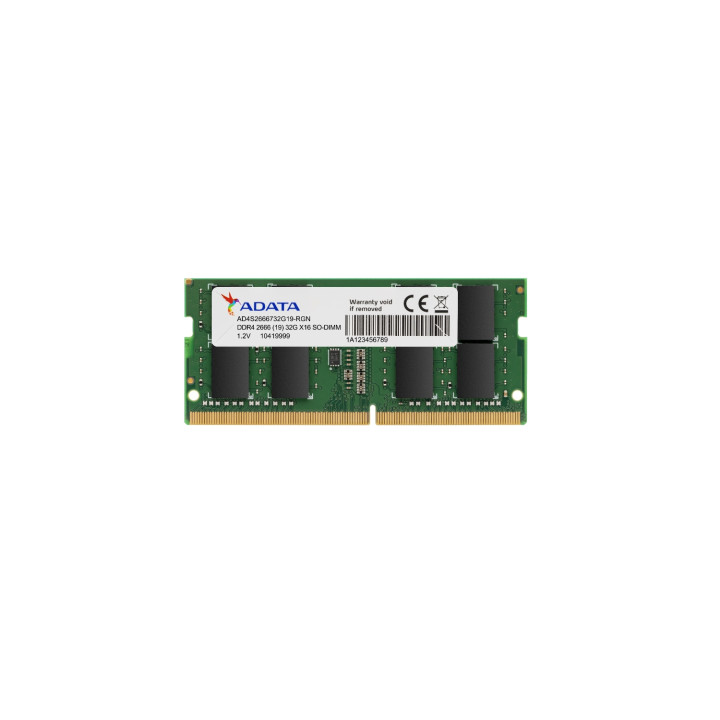 ADATA AD4S26668G19-SGN módulo de memoria 8 GB DDR4 2666 MHz