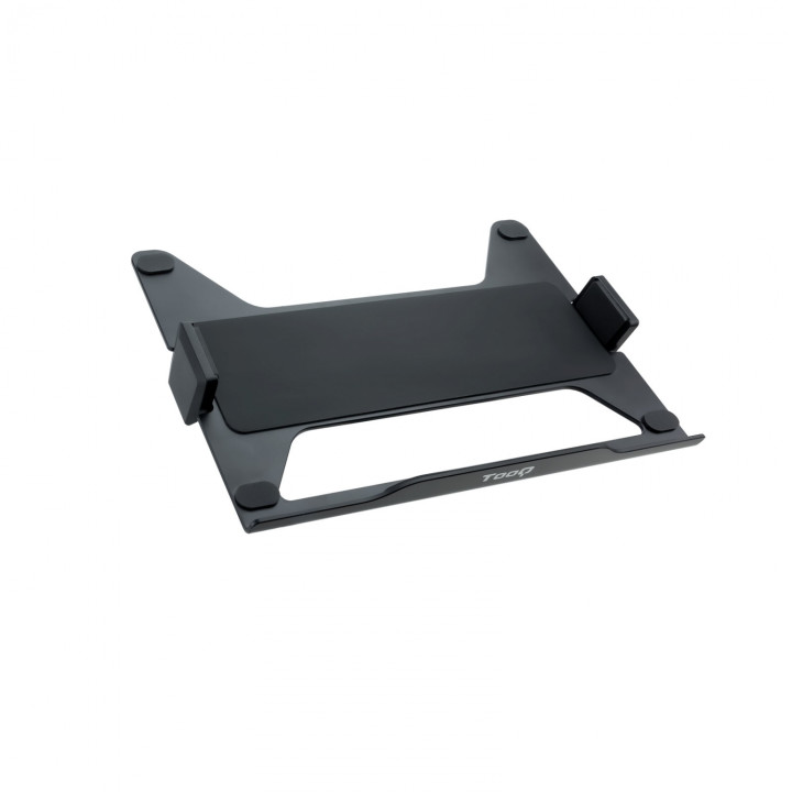 TooQ TQLH1117-B soporte para ordenador portátil Soporte articulado con bandeja para ordenador portátil Negro 43,9 cm...