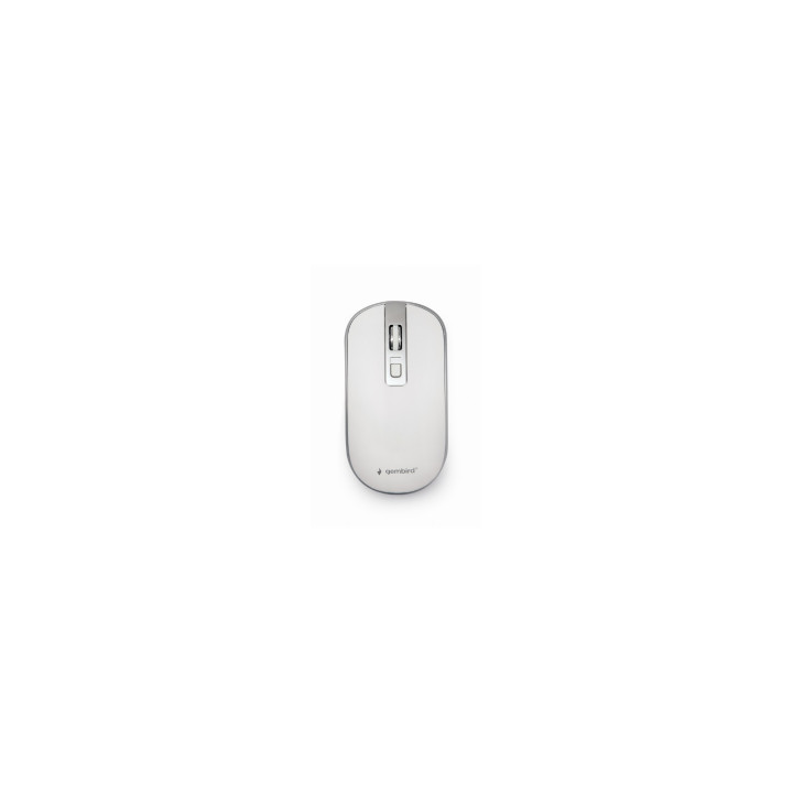 Gembird MUSW-4B-06-WS ratón Ambidextro RF inalámbrico Í“ptico 1600 DPI