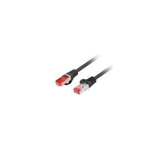 Lanberg PCF6-10CU-0025-BK cable de red Negro 0,25 m Cat6 F/UTP (FTP)