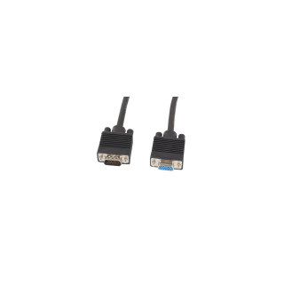 Lanberg CA-VGAC-10CC-0050-B+ cable VGA 5 m VGA (D-Sub) Negro
