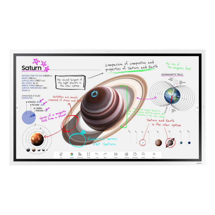 Samsung WM55B Pantalla plana para señalización digital 139,7 cm (55") VA Wifi 350 cd / m² 4K Ultra HD Blanco Pantalla...