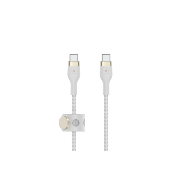Belkin BOOSTâ†‘CHARGE PRO Flex cable USB 1 m USB 2.0 USB C Blanco